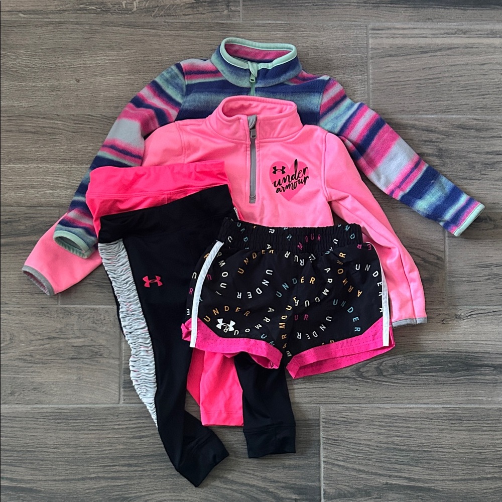 Under Armour Toddler Girls Activewear Bundle